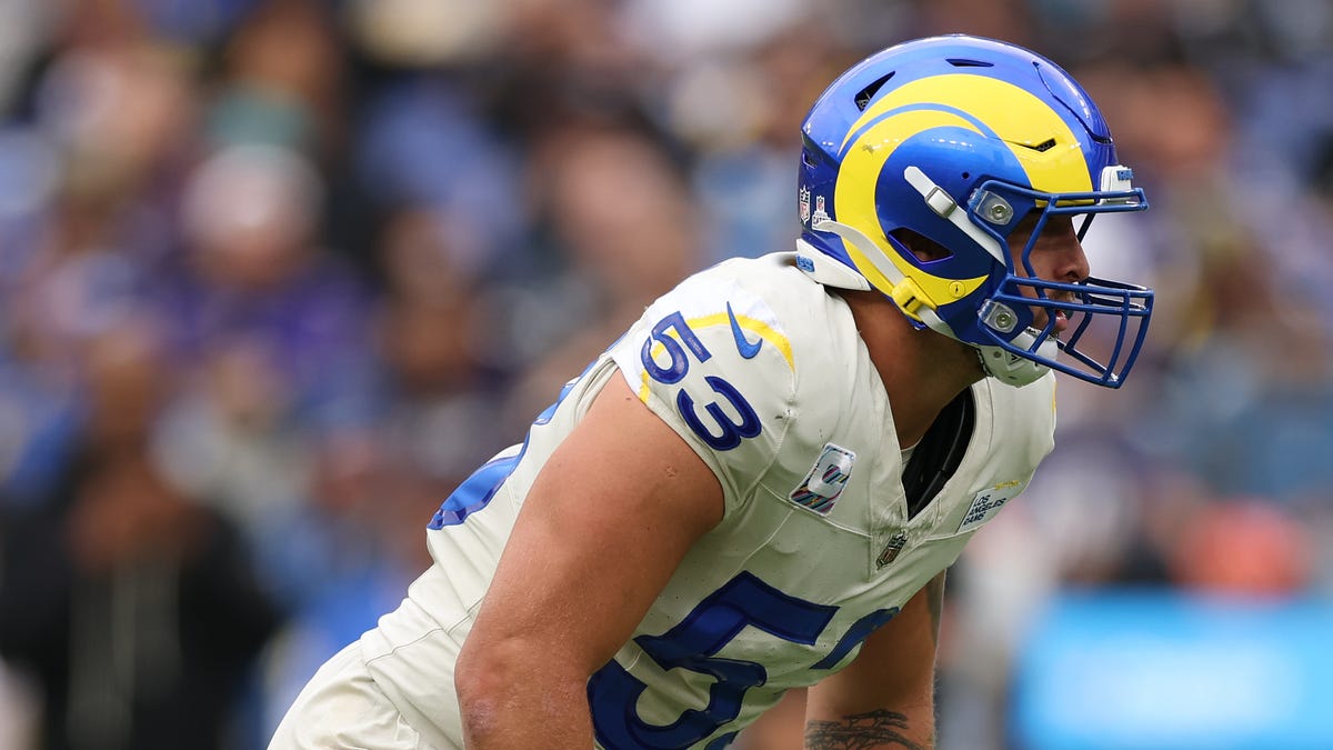Where does Rams' Nate Landman rank?