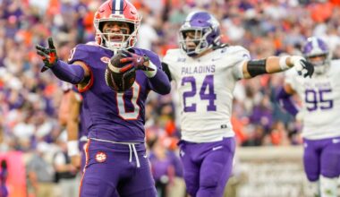 Antonio Williams to enter 2026 NFL Draft as Clemson loses top receiver