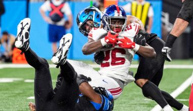 Lions Giants game live updates, score from Detroit