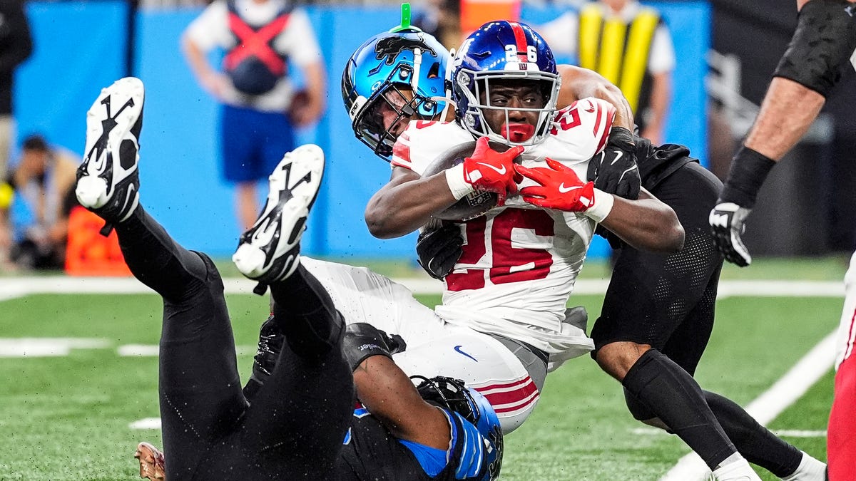 Lions Giants game live updates, score from Detroit