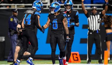 Even Amon-Ra St. Brown wants Lions to feed Jahmyr Gibbs