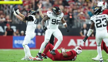 Cardinals QB Jacoby Brissett injured vs. Jaguars, enter Kedon Slovis