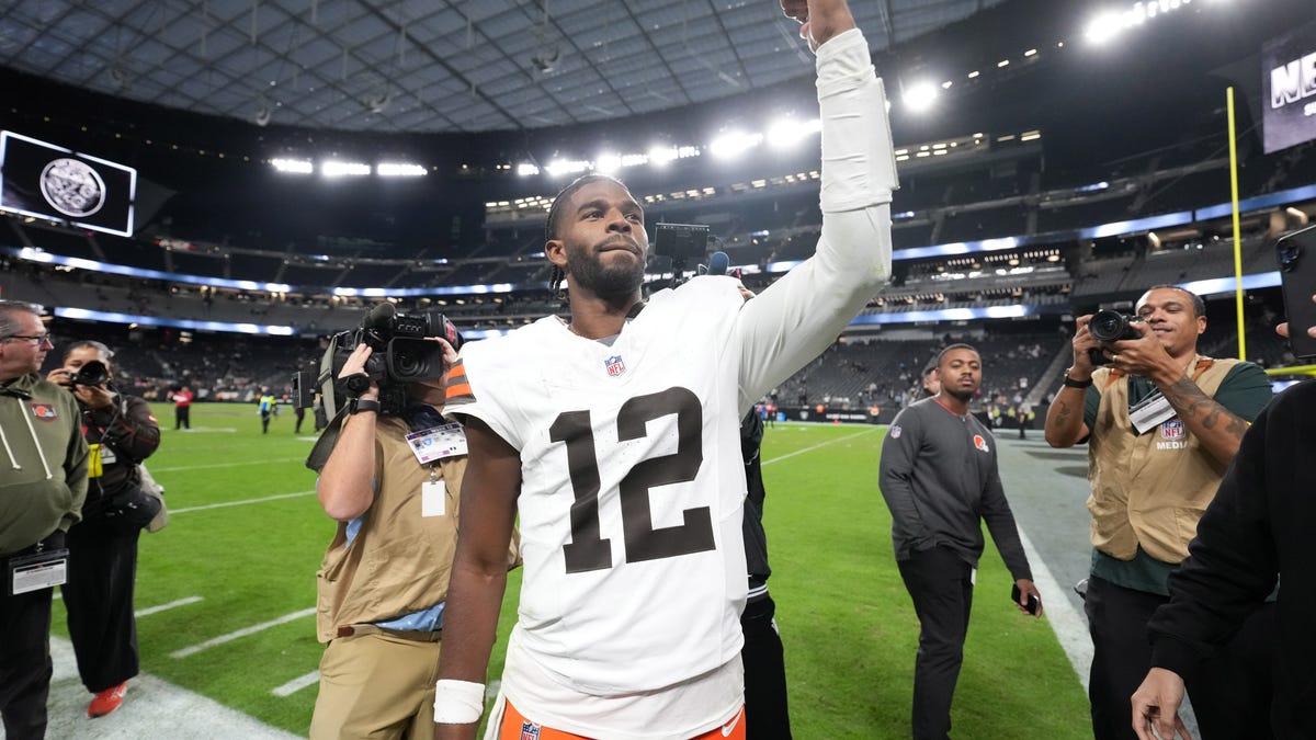 Browns Shedeur Sanders' first start answers every NFL draft snub