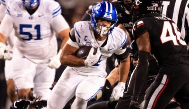 BYU rises in NCAA 1-136 after Week 13