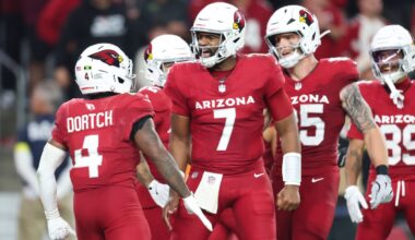 Arizona Cardinals Week 12 offensive snap counts, observations