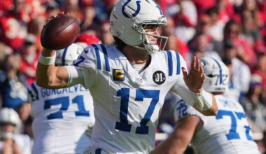 Where do Colts sit in AFC in Week 13?