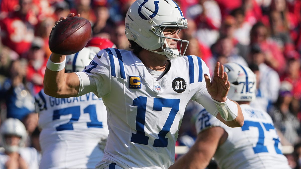 Where do Colts sit in AFC in Week 13?