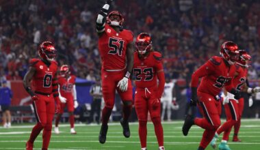 Top & Bottom defensive players in win vs. Bills