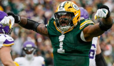 Fans chuckle at Fox putting Packers' Micah Parsons on Vikings, sort of