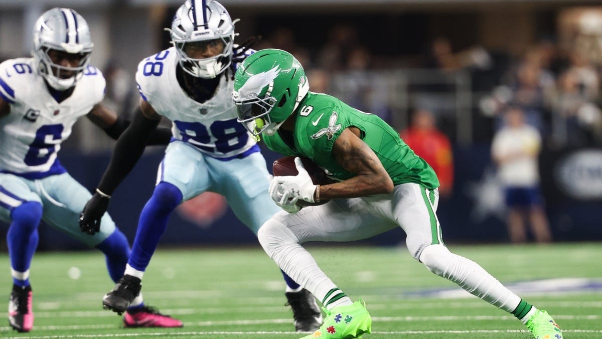 DeVonta Smith injury update, status vs. Bears in Week 13