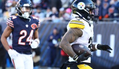 Jaylen Warren player props odds, tips and betting trends for Week 13