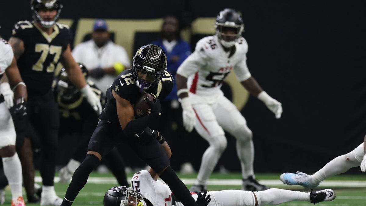 Chris Olave injury update, status vs. Dolphins in Week 13