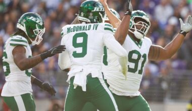 5 lowest-graded Jets players on defense vs. Ravens in Week 12