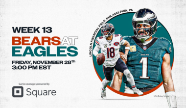 TV channel, time for NFL Week 13