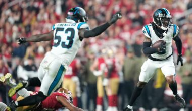 CB Jaycee Horn in concussion protocol