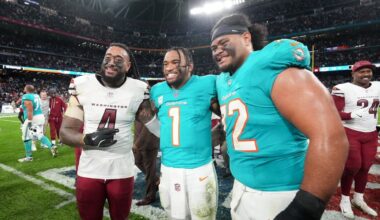 Dolphins vs. Saints spread, line, over/under