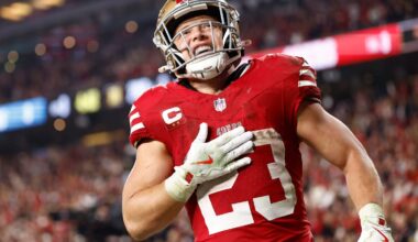 Christian McCaffrey out of another practice