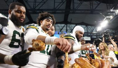 Jordan Love, Micah Parsons and Packers feast on Thanksgiving vs Lions