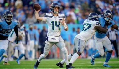 Seahawks vs. Vikings spread, line, over/under