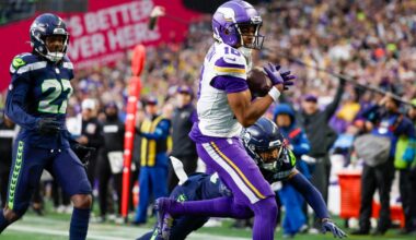 What positions do the Vikings have an edge at vs the Seahawks?
