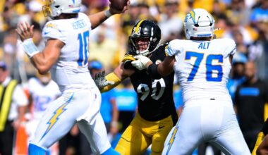 Chargers Lose Key Player Ahead of Week 10 Matchup vs. Steelers