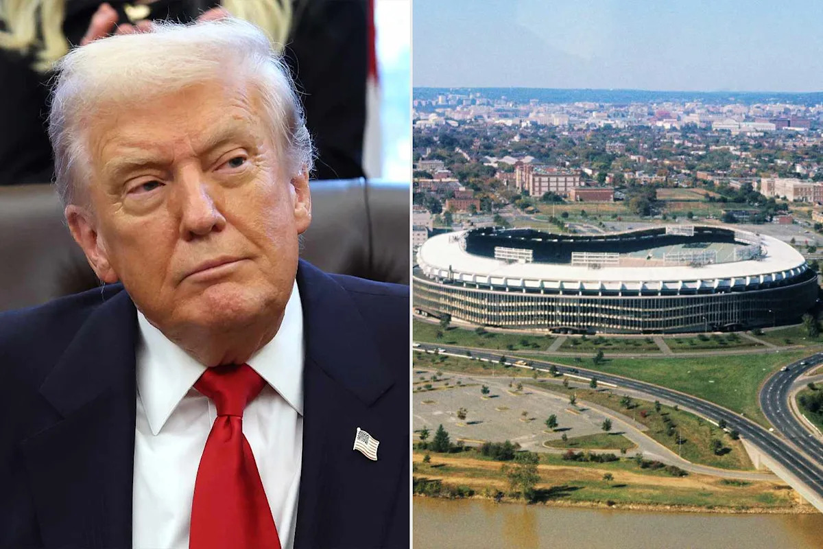 Trump Wants the Washington Commanders’ New Stadium Named After Him: Report