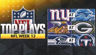 NFL Week 12 Live Updates, Scores: Vikings-Packers, Giants-Lions, Colts-Chiefs, More