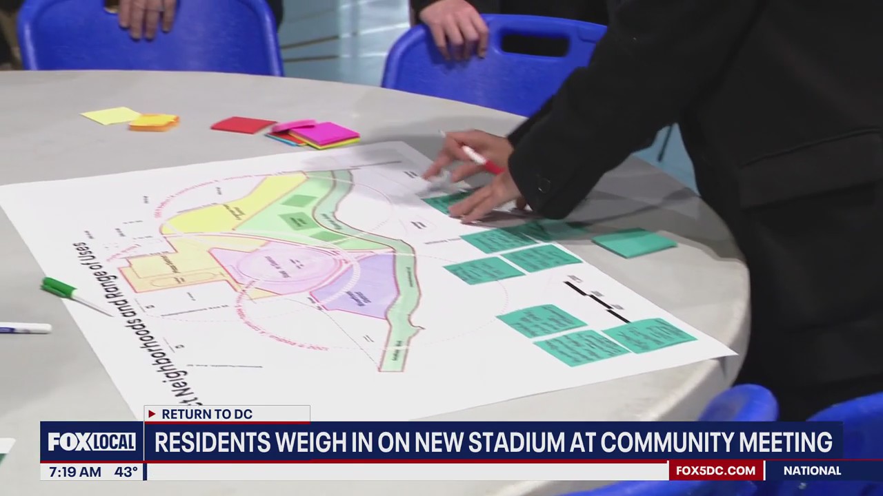 RFK Stadium Project: Residents voice excitement, hesitation