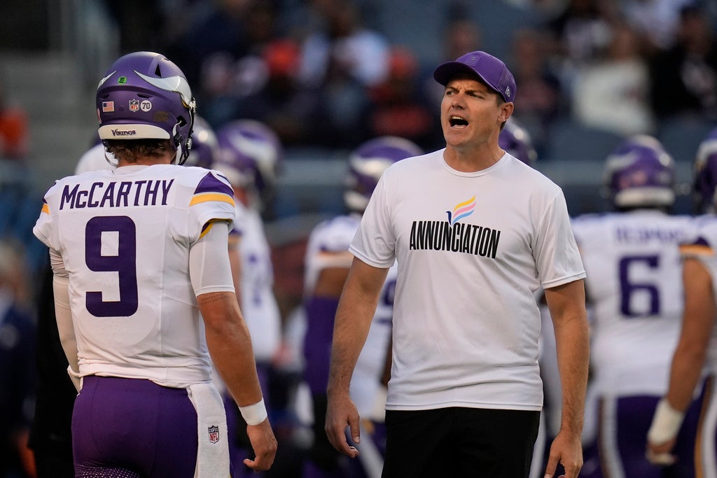 Watch: Vikings coach O'Connell previews Sunday's game vs. the Packers