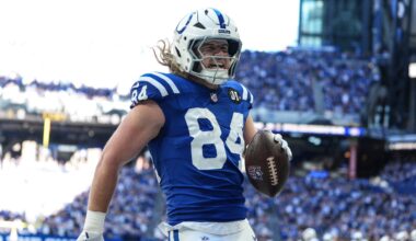 Colts TE Tyler Warren now questionable with illness vs. Texans - Indianapolis News | Indiana Weather | Indiana Traffic