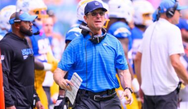 Harbaugh’s not the problem for Judases, check the OL – San Diego Union-Tribune