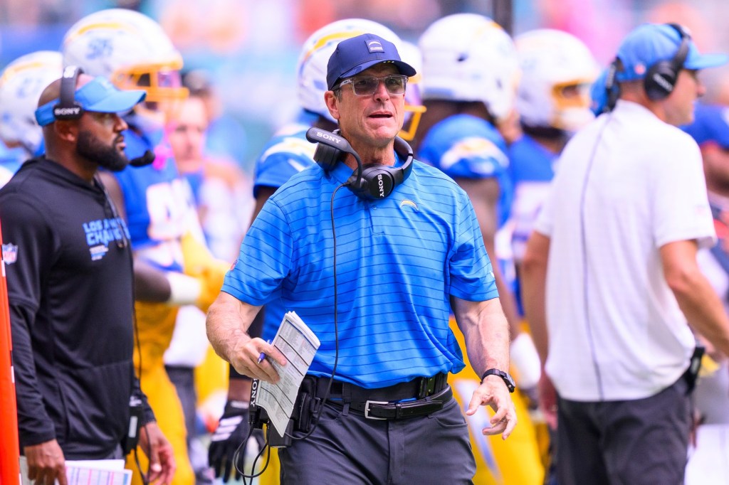 Harbaugh’s not the problem for Judases, check the OL – San Diego Union-Tribune