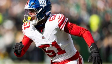 Giants' Abdul Carter says he's 'gotta do better' stopping the run