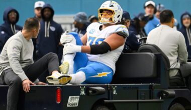 Chargers rally to beat Titans, but lose left tackle Joe Alt to ankle injury – Pasadena Star News