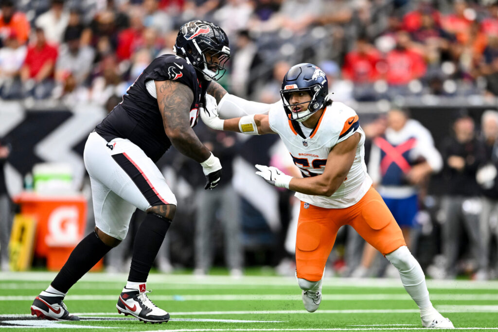 OLB Jonah Elliss ruled out against Commanders with hamstring injury | Broncos notebook 