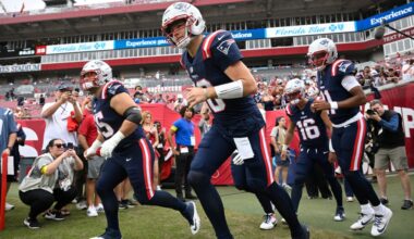 Patriots QB Drake Maye has idea on how to improve in rainy conditions