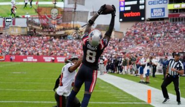 Stefon Diggs pays off Mike Vrabel's aggressiveness with toe-tap touchdown