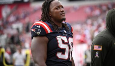 Mike Vrabel provides injury update on Patriots rookie Jared Wilson