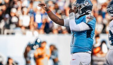 Titans QB Cam Ward shows improvement in loss to Seahawks