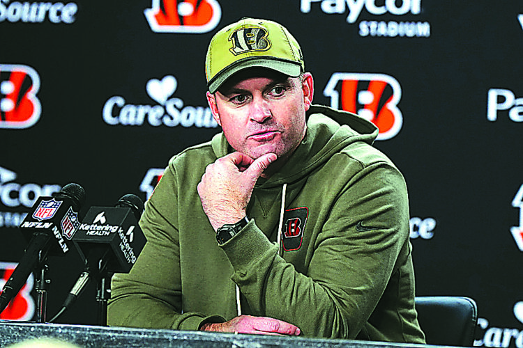 Cincinnati Bengals coach Zac Taylor believes in-house options can improve the defense | News, Sports, Jobs