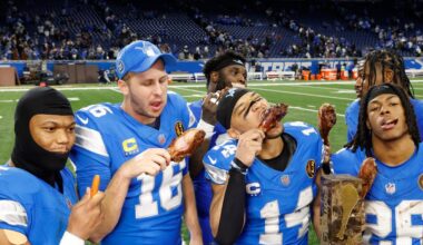 Lions return to classic throwback look for Thanksgiving game