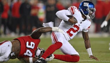 49ers will have ends Clelin Ferrell, Keion White available to face Giants