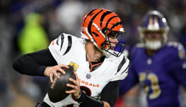 Burrow leads Bengals to 32-14 Thanksgiving win over Ravens in return from injury