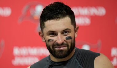 Mayfield recalls Thanksgiving gone wrong while targeting comeback