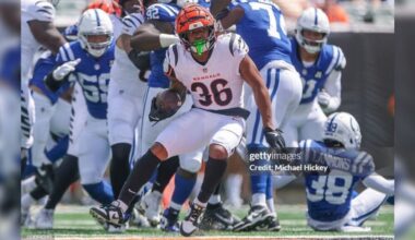 Bengals Elevate Pair To Active/Inactive Roster Among Number Of Roster Moves