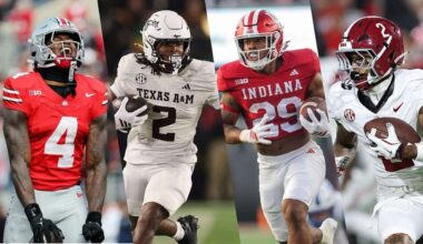 Ohio State, Indiana top the first College Football Playoff rankings