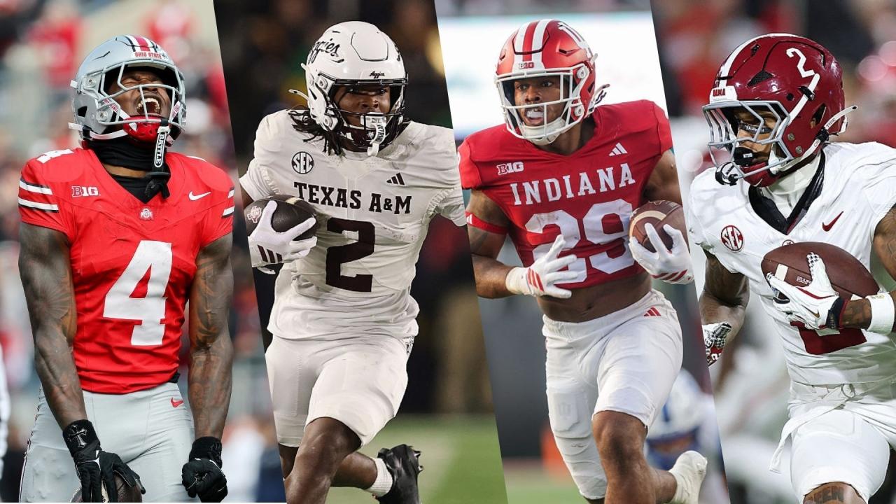 Ohio State, Indiana top the first College Football Playoff rankings