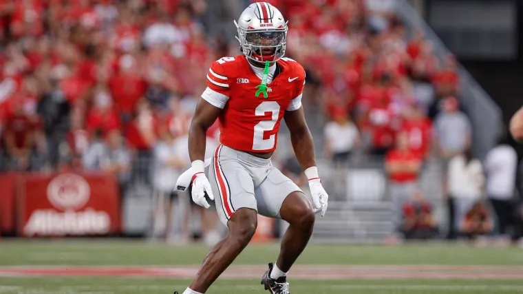 Rams predicted to take Ohio State's Caleb Downs after Falcons mistake image