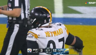 Cam Heyward's Comments 'Highly Alarming' After Steelers Loss, Whaley Says
