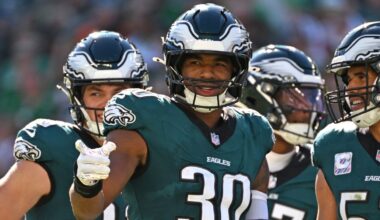 Jihaad Campbell doesn’t see field on defense – NBC Sports Philadelphia